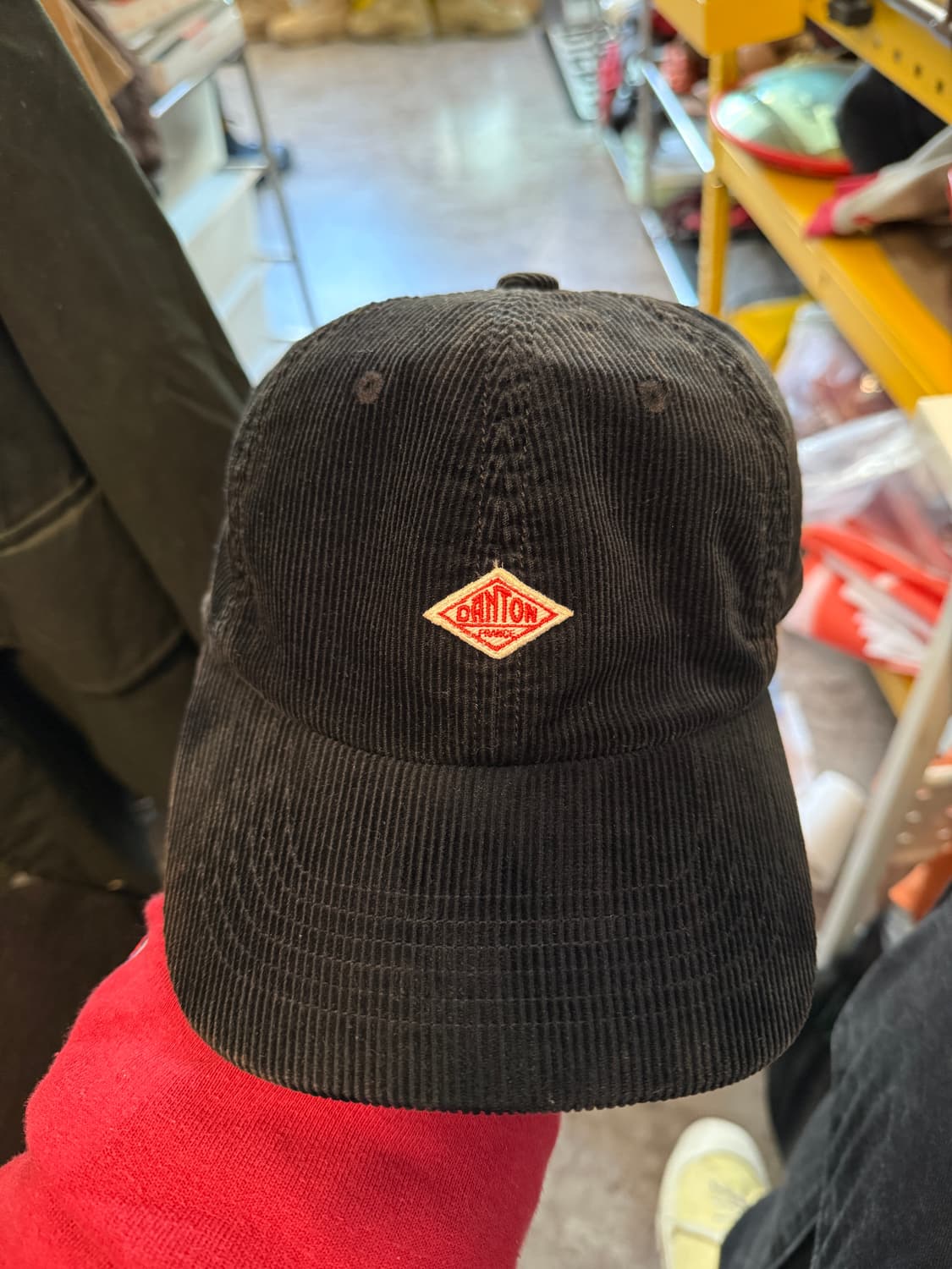 단톤 6패널 코듀로이 볼캡 OS 상품이미지1