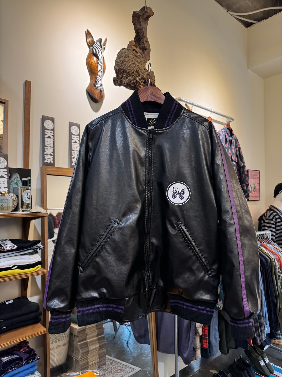 [L] 니들스 어워드 FAUX-LEATHER 자켓  상품이미지10