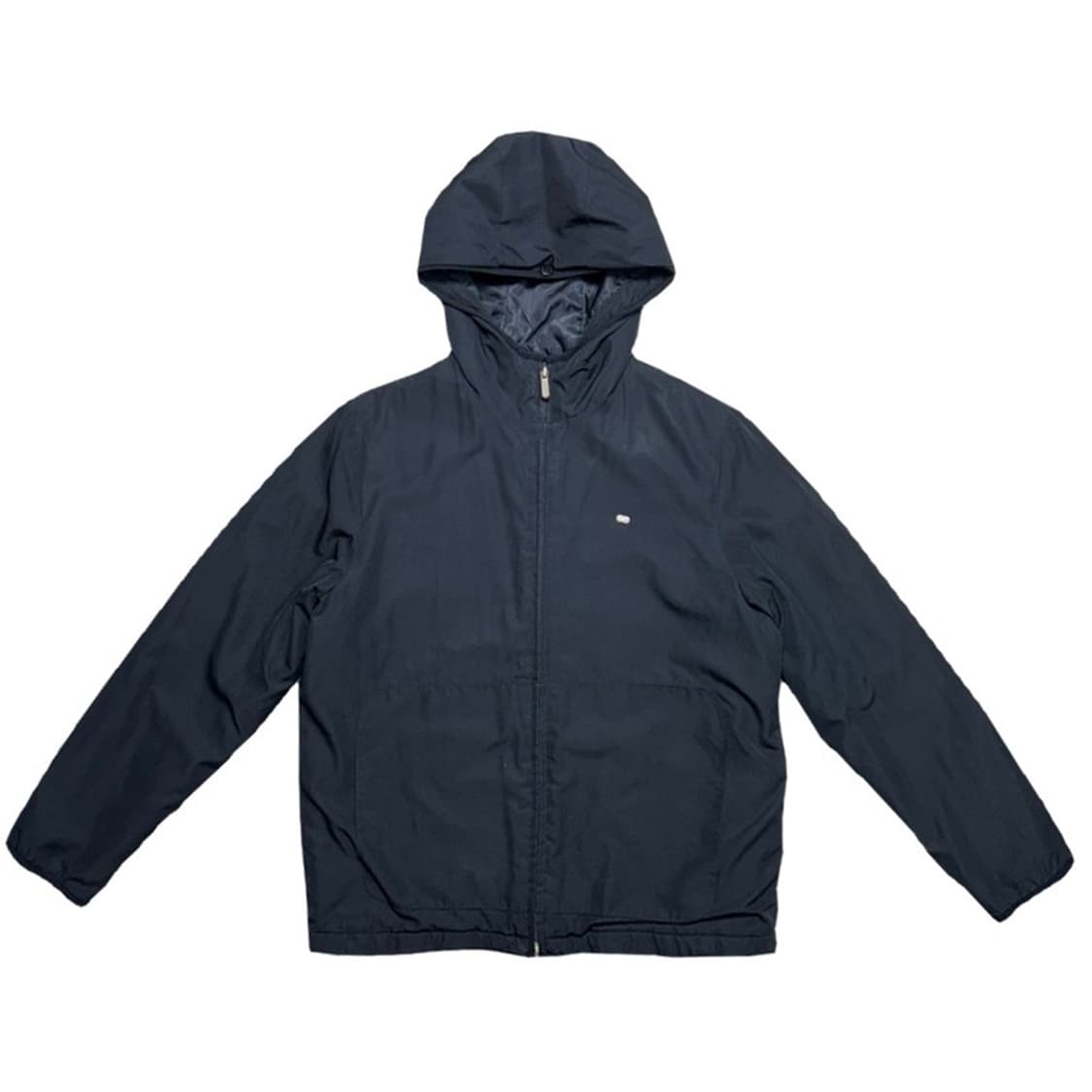 라코스테 올드스쿨 블랙 후드 바람막이 자켓 95 상품이미지1