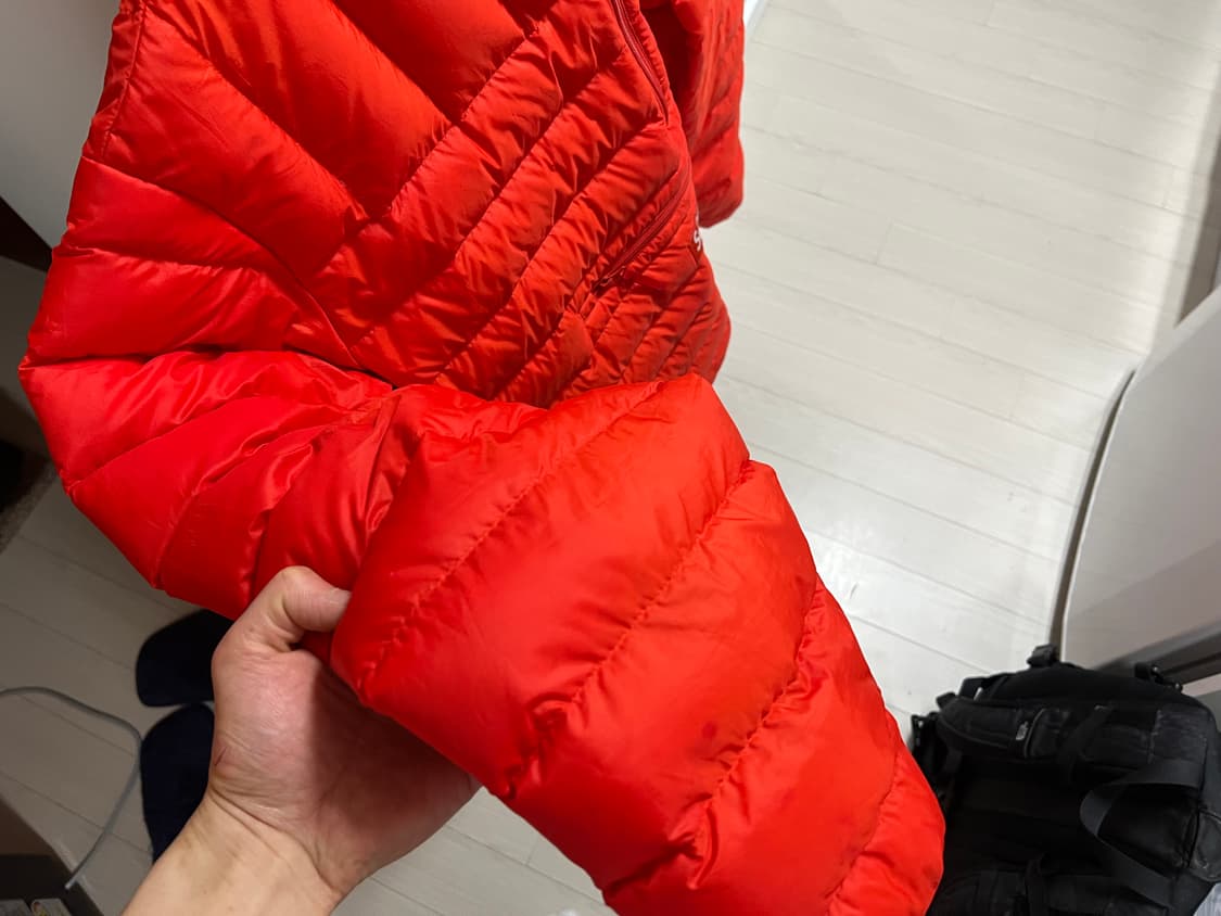 슈프림 마이크로다운 오렌지 L 상품이미지2