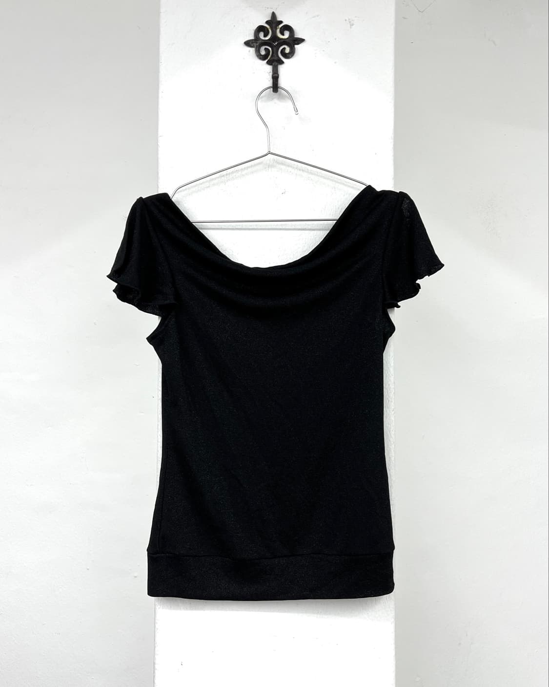 chain drape glitter short sleeve 상품이미지5