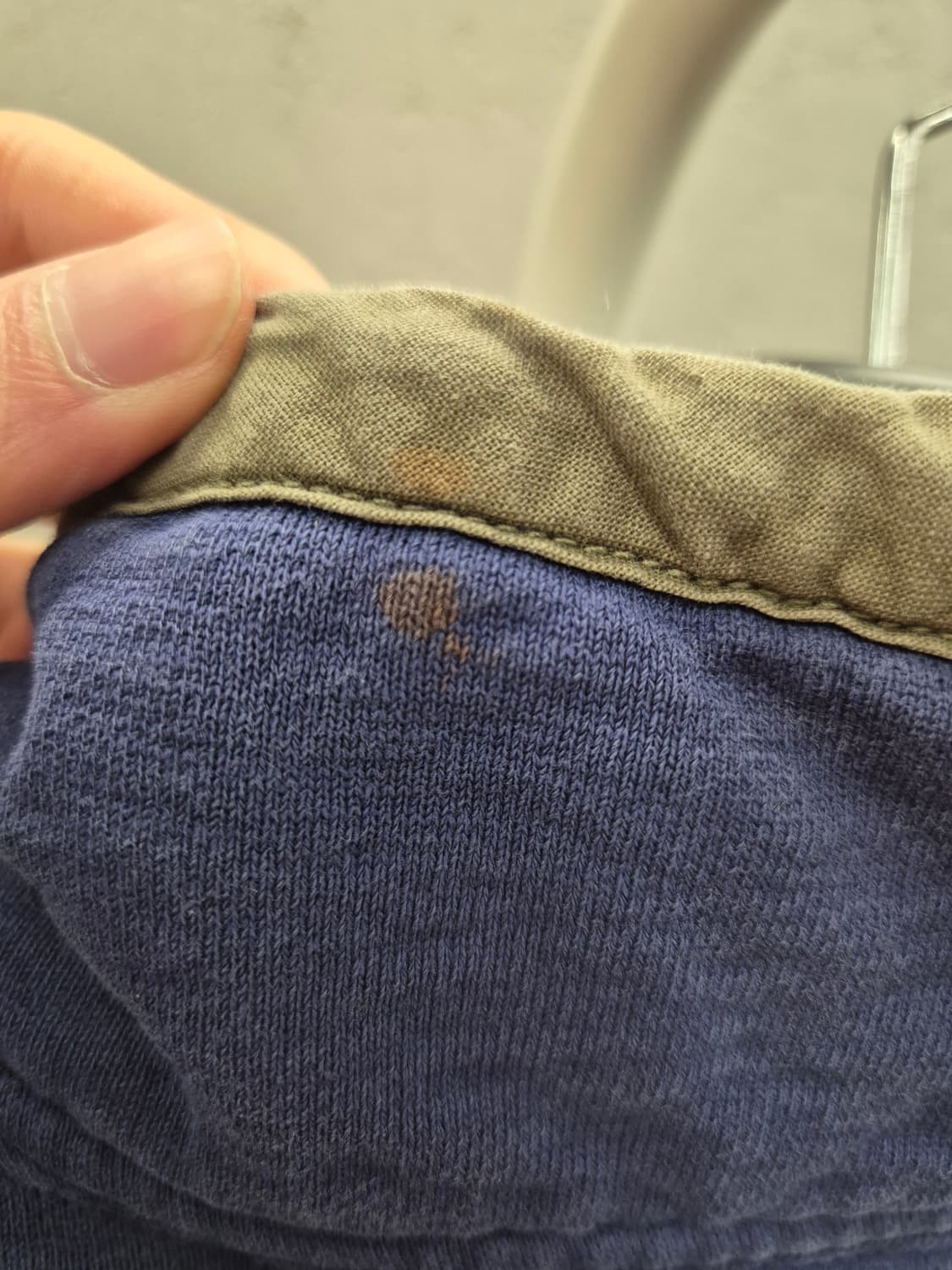 폴로 랄프로렌 블루 엘보패치 코튼 풀오버 L 상품이미지8