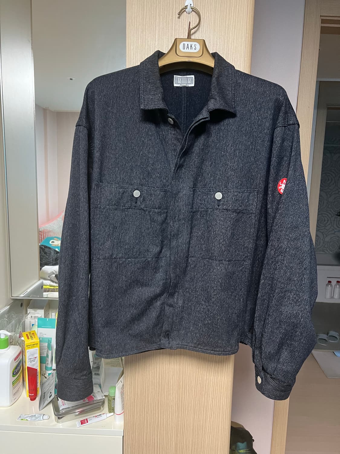 Cavempt black heather jacket xl 상품이미지2