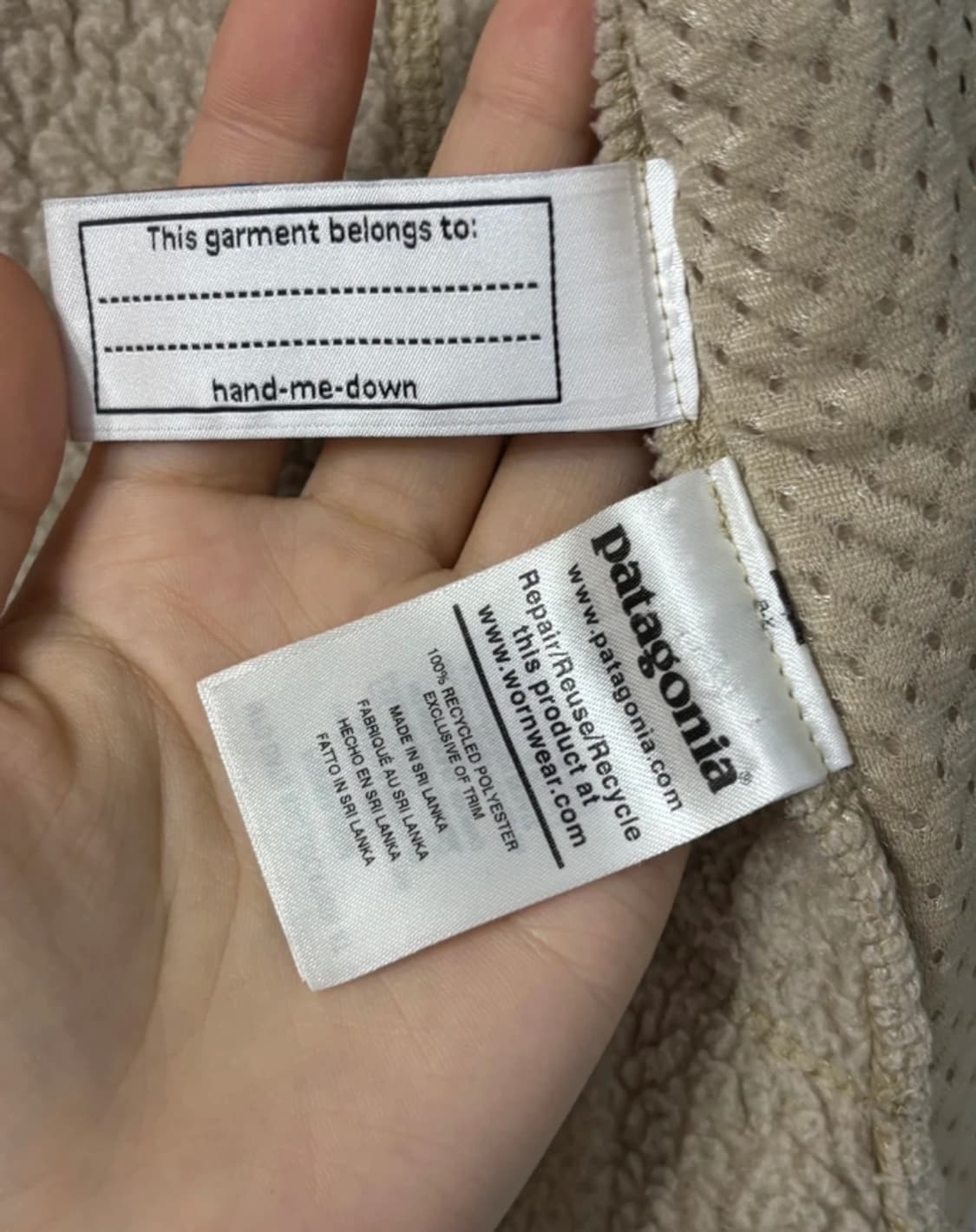 파타고니아 뽀글이 플리스 자켓 55 상품이미지8