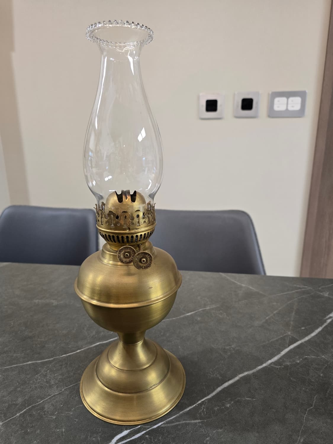 빈티지 영국 DUPLEX OIL LAMP 오일램프 상품이미지9