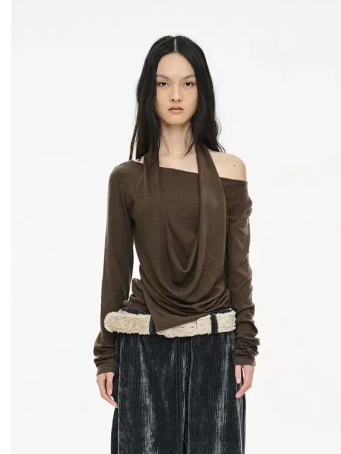 세릭 CERRIC 레이어드 홀터넥 탑 상품이미지1