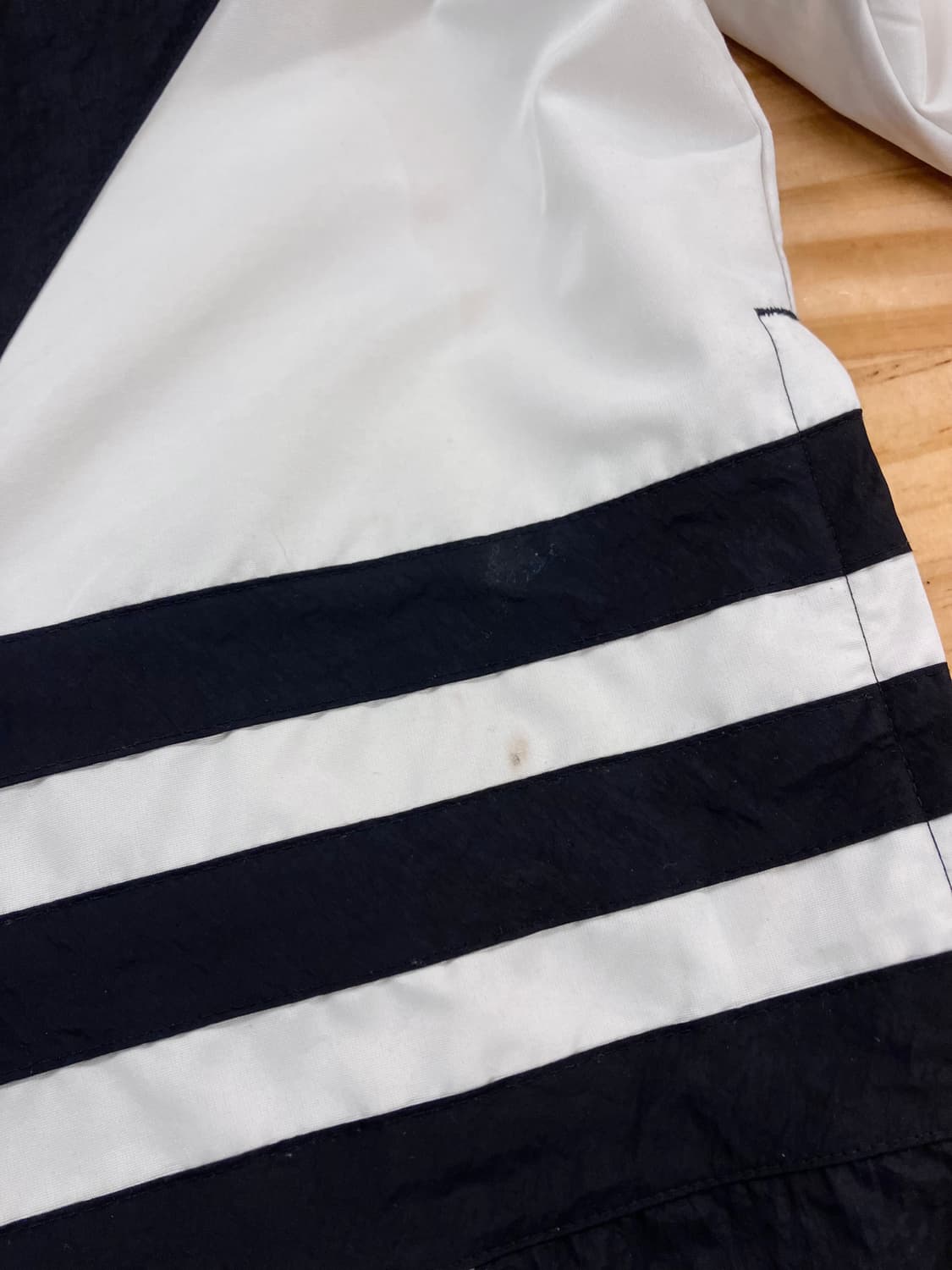 아디다스 빅로고 바람막이 블랙 M #csz3024  상품이미지8