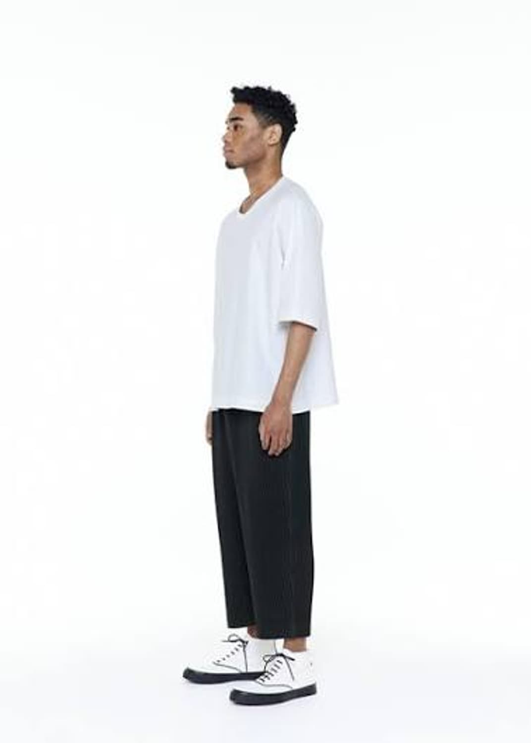 옴므플리세 크롭 팬츠 상품이미지4