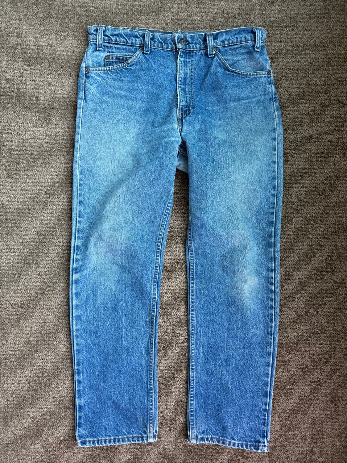 90s Made in usa Levis 505리바이스 오렌지탭 데님팬츠 상품이미지2