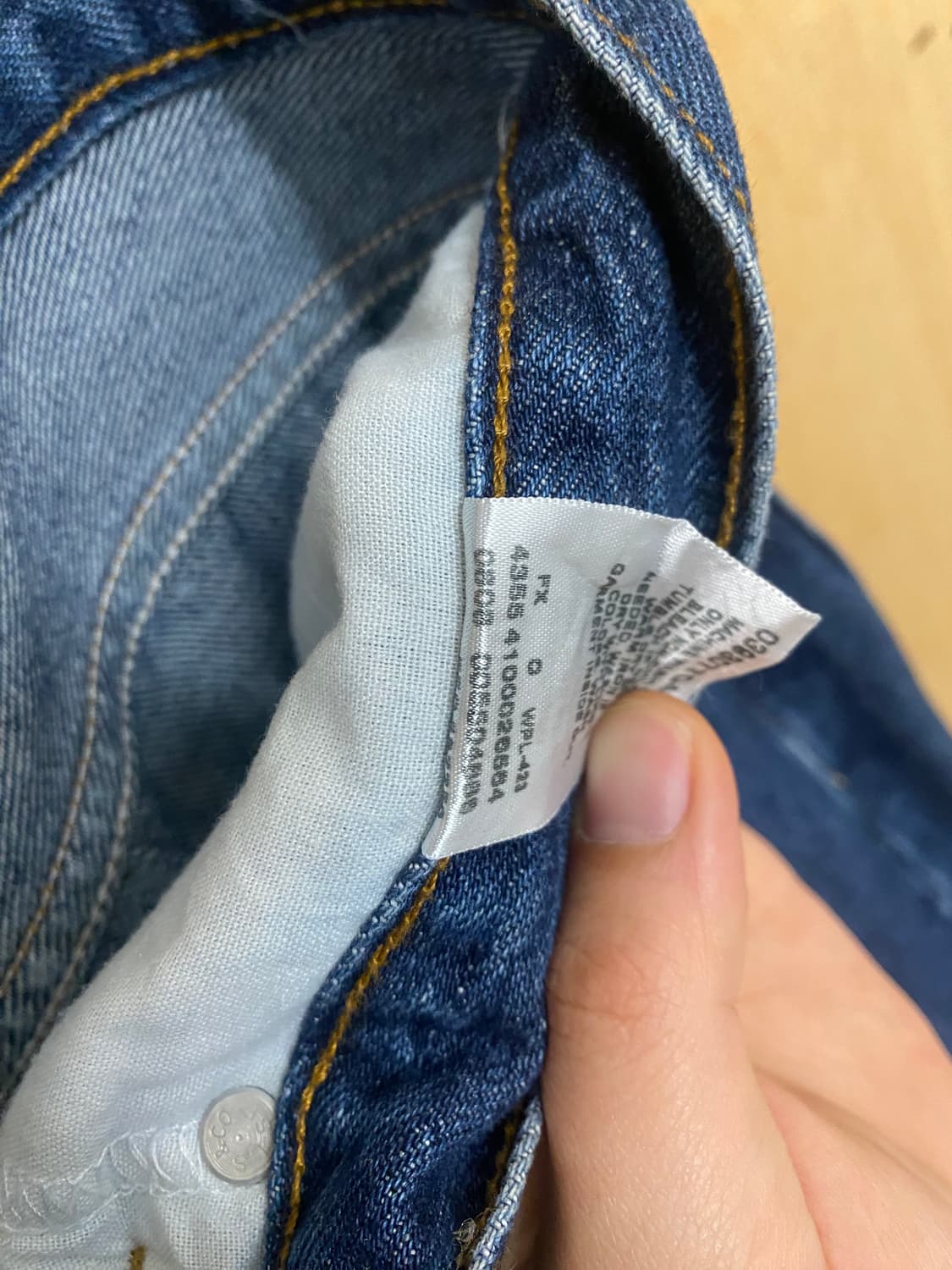 00's LEVI'S 550 denim pants 550 루즈핏 데님 상품이미지10