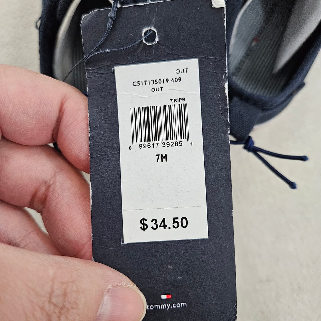 [7M] 새상품 타미힐피거 키즈 컨버스 스니커즈 0115YH2 상품이미지6