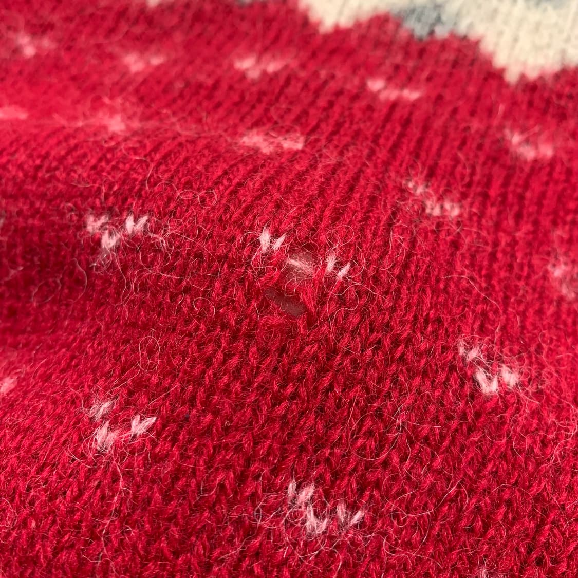 80s 울리치 청둥오리 패턴 빈티지 울 니트  상품이미지7