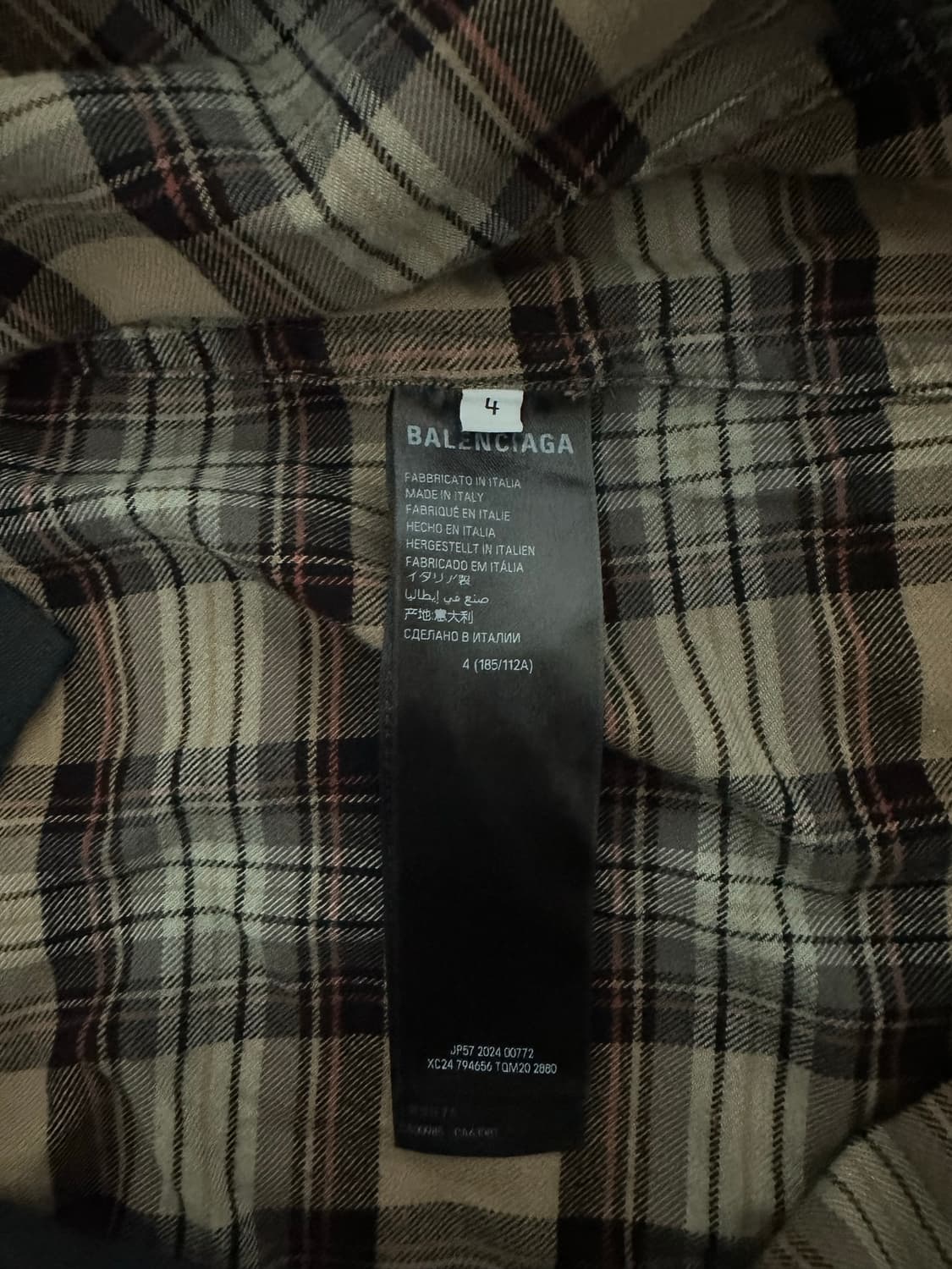 발렌시아가 파리스 리버티 레이어드 셔츠 상품이미지6