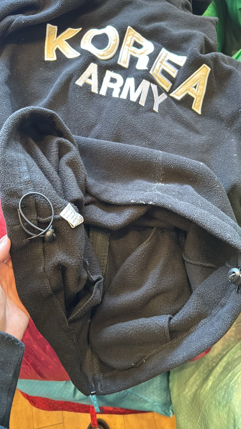 코리아 아미 후리스 후드직업 상품이미지3