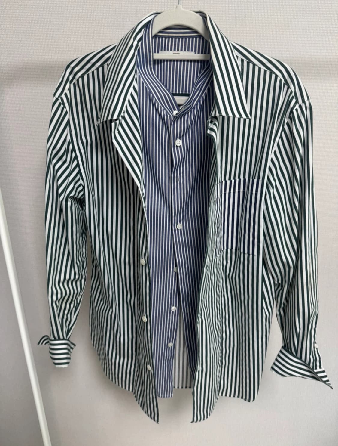 시스템옴므 레이어드 셔츠 100 상품이미지2