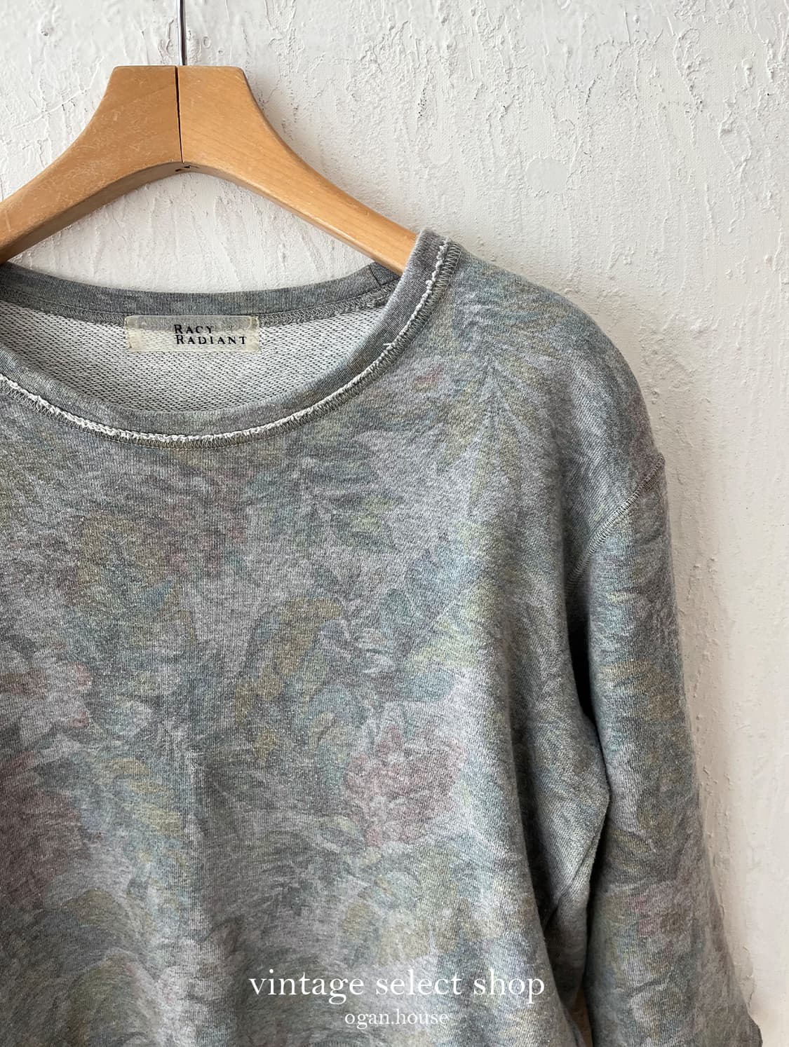 vintage flower sweatshirt top 상품이미지2