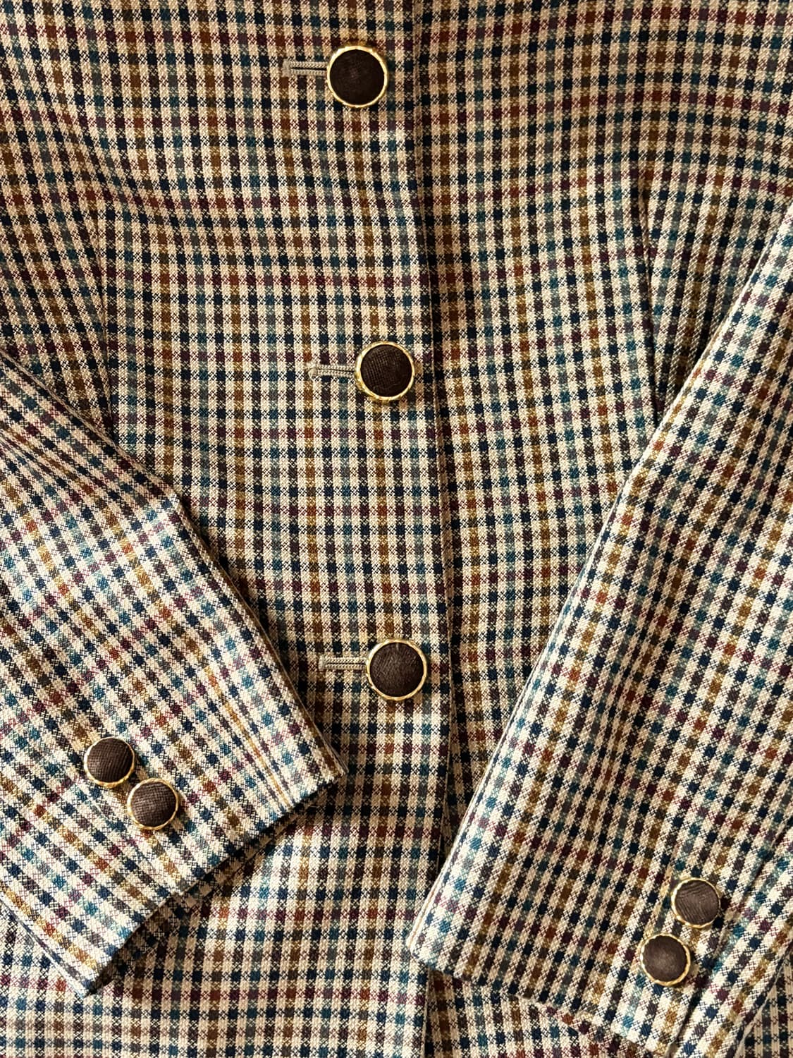 90s Burberrys 체크 자켓 상품이미지5