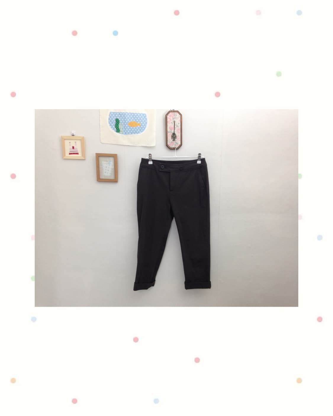 유니클로 브라운 팬츠 상품이미지1
