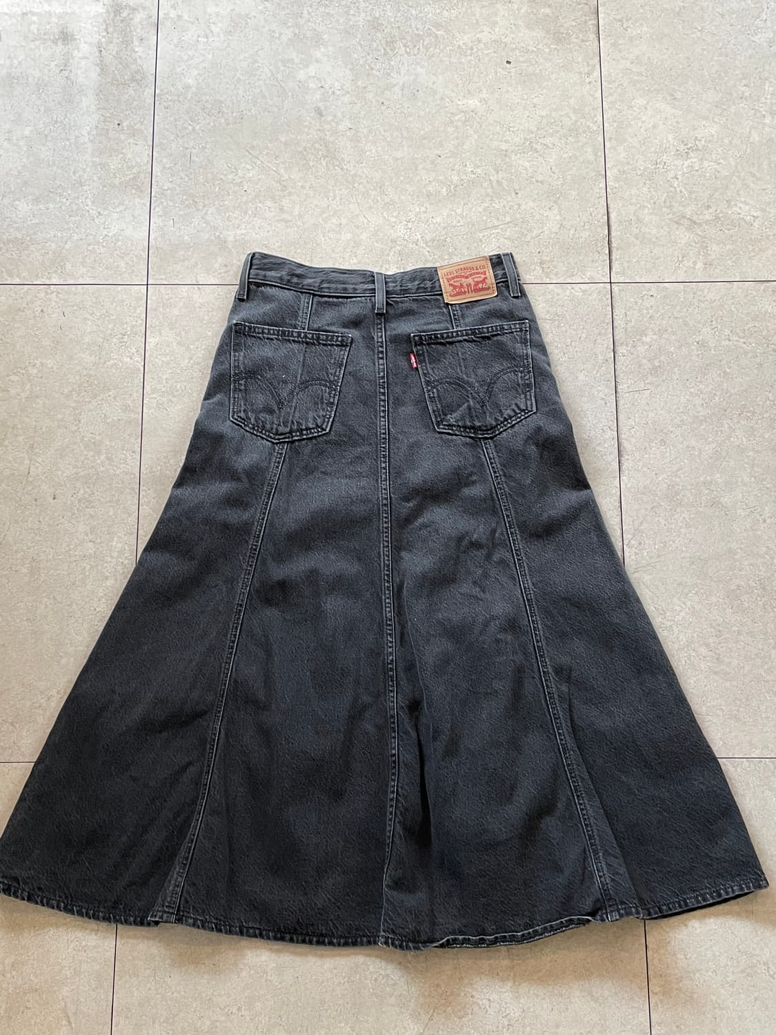 리바이스 데님 롱 스커트 상품이미지1