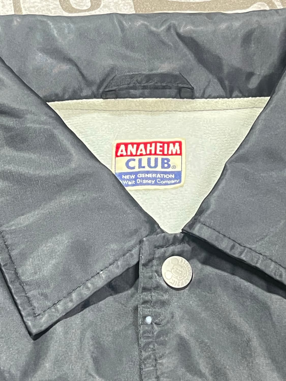 90's ANAHEIM CLUB 디즈니 미키마우스 나일론 코치 자켓 상품이미지5