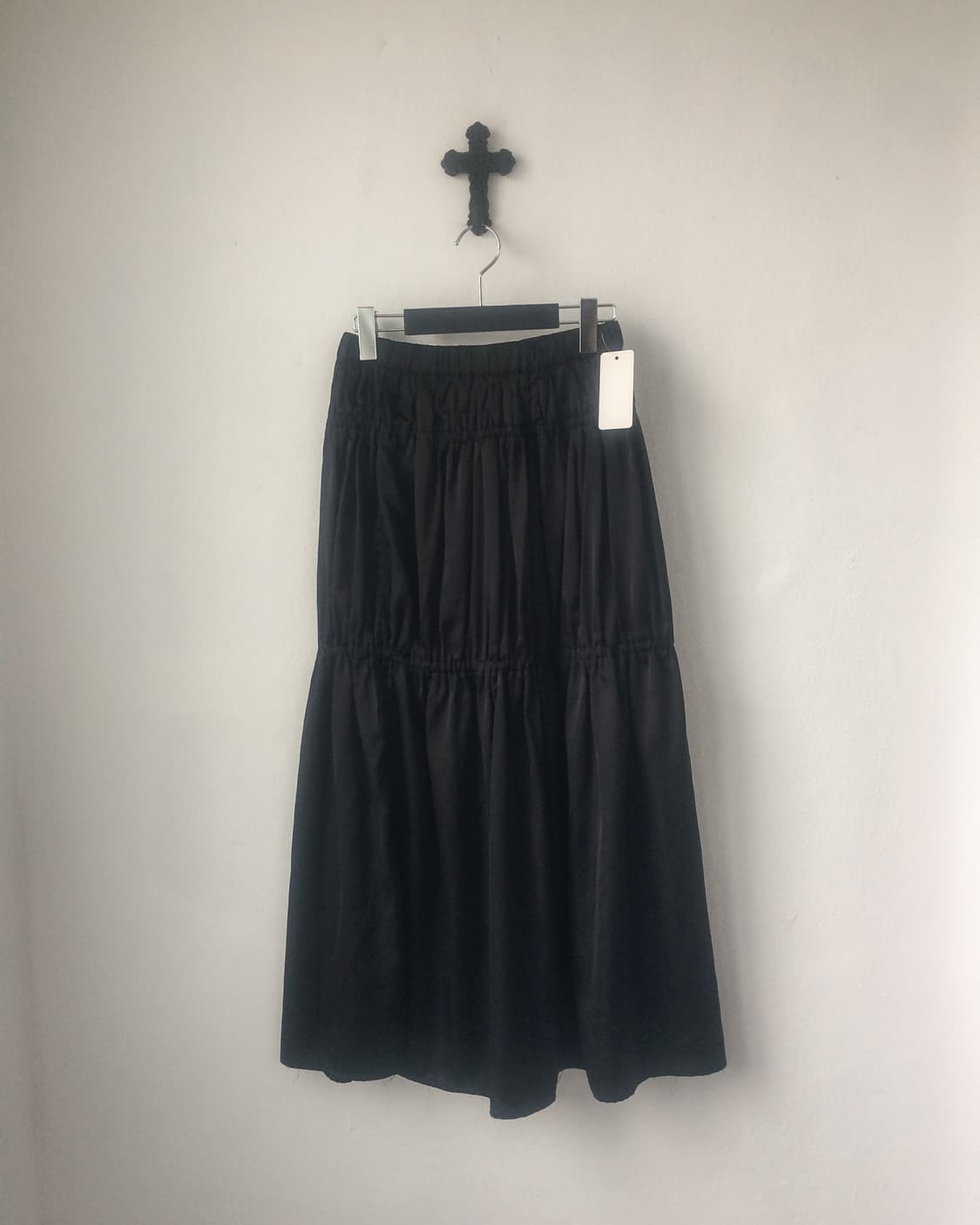Shirring point long skirt 상품이미지1
