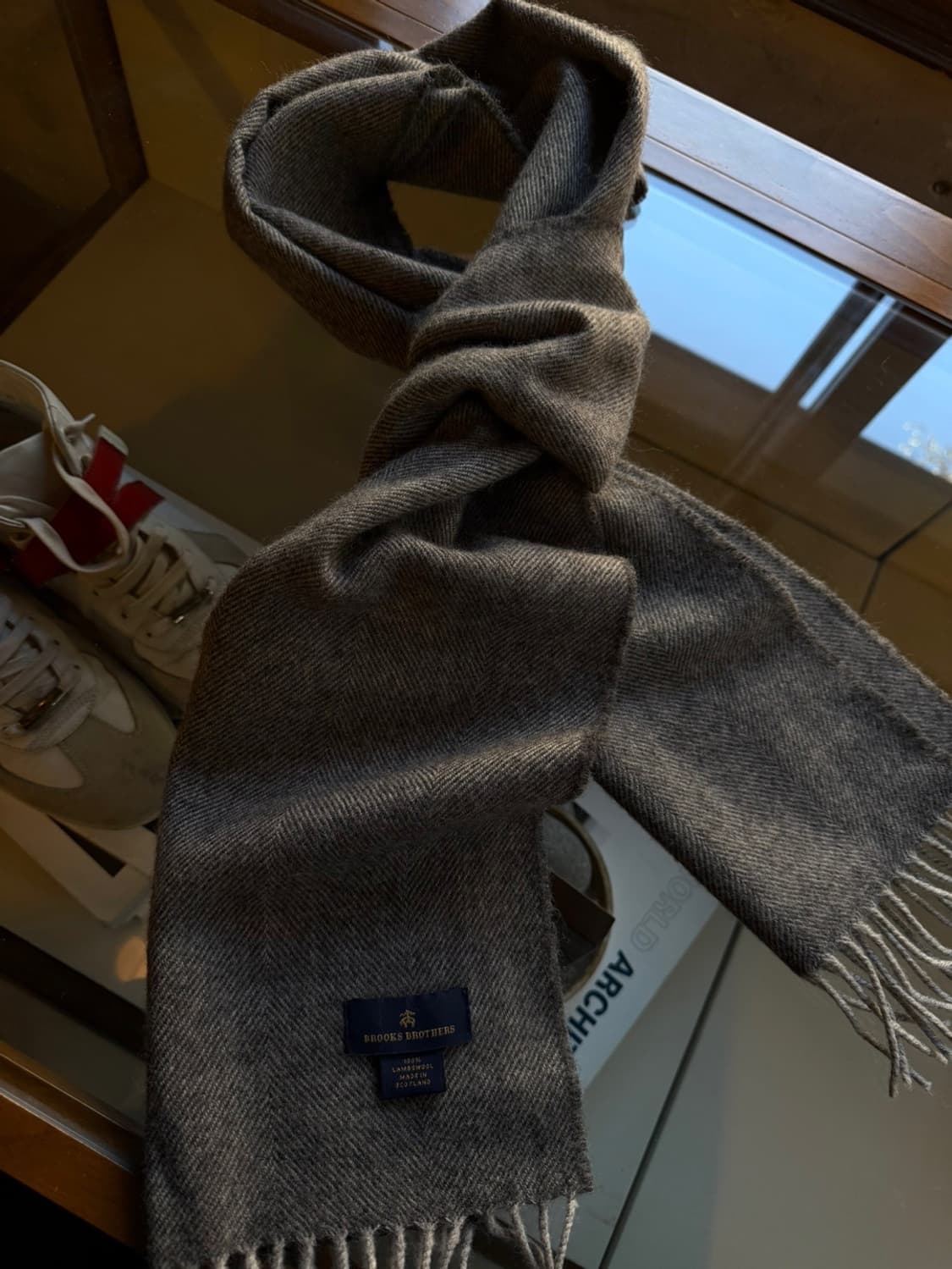 브룩스 브라더스 램스울 머플러 상품이미지1