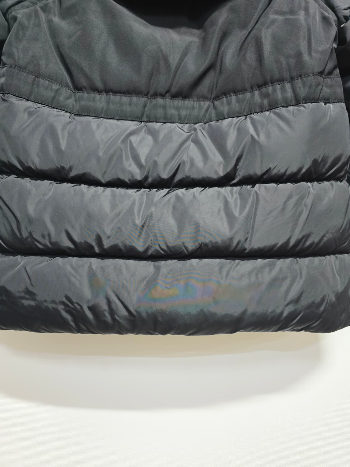 빈폴키즈 블랙 퍼 후드 다운패딩 점퍼120 상품이미지6