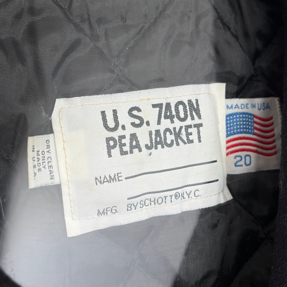 쇼트 schott 피코트 상품이미지2