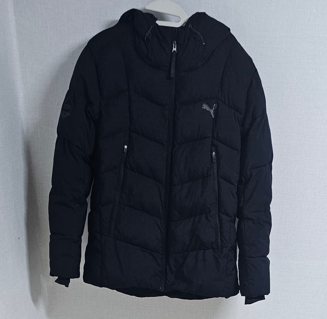 정품)푸마다운후드패딩L거의새상품 상품이미지1