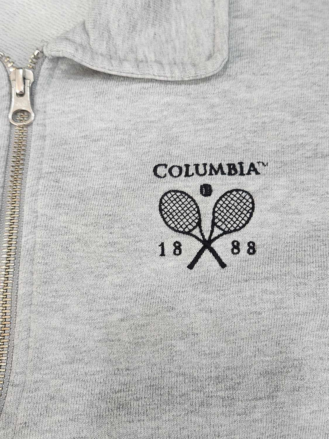 컬러비아유니버시티 카라 하프집업 맨투맨 남성 S 상품이미지4