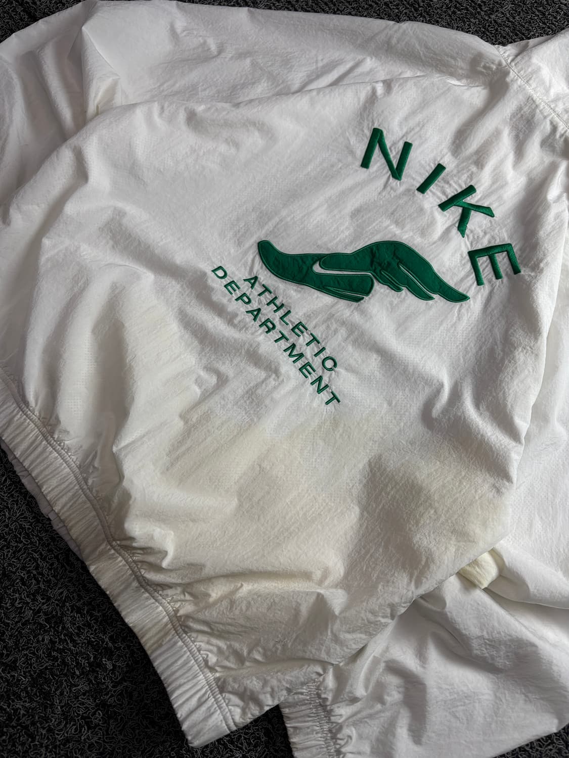 나이키 에슬레틱 화이트 말라카이트 우븐 자켓 2831 상품이미지5