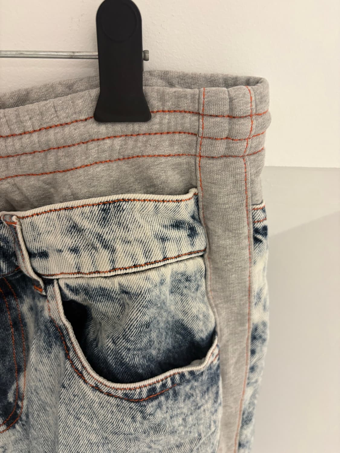 diesel denim banding half-pants 상품이미지5