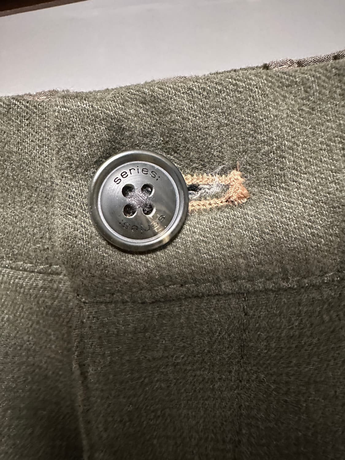 시리즈 카키 기모 조직 팬츠 남성(34) 상품이미지5