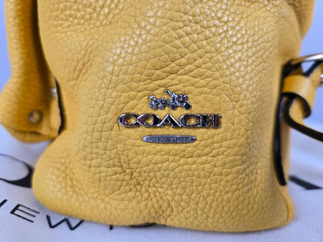 COACH 코치 레더 가죽 턴락 배낭 백팩 가방 정품 상품이미지6