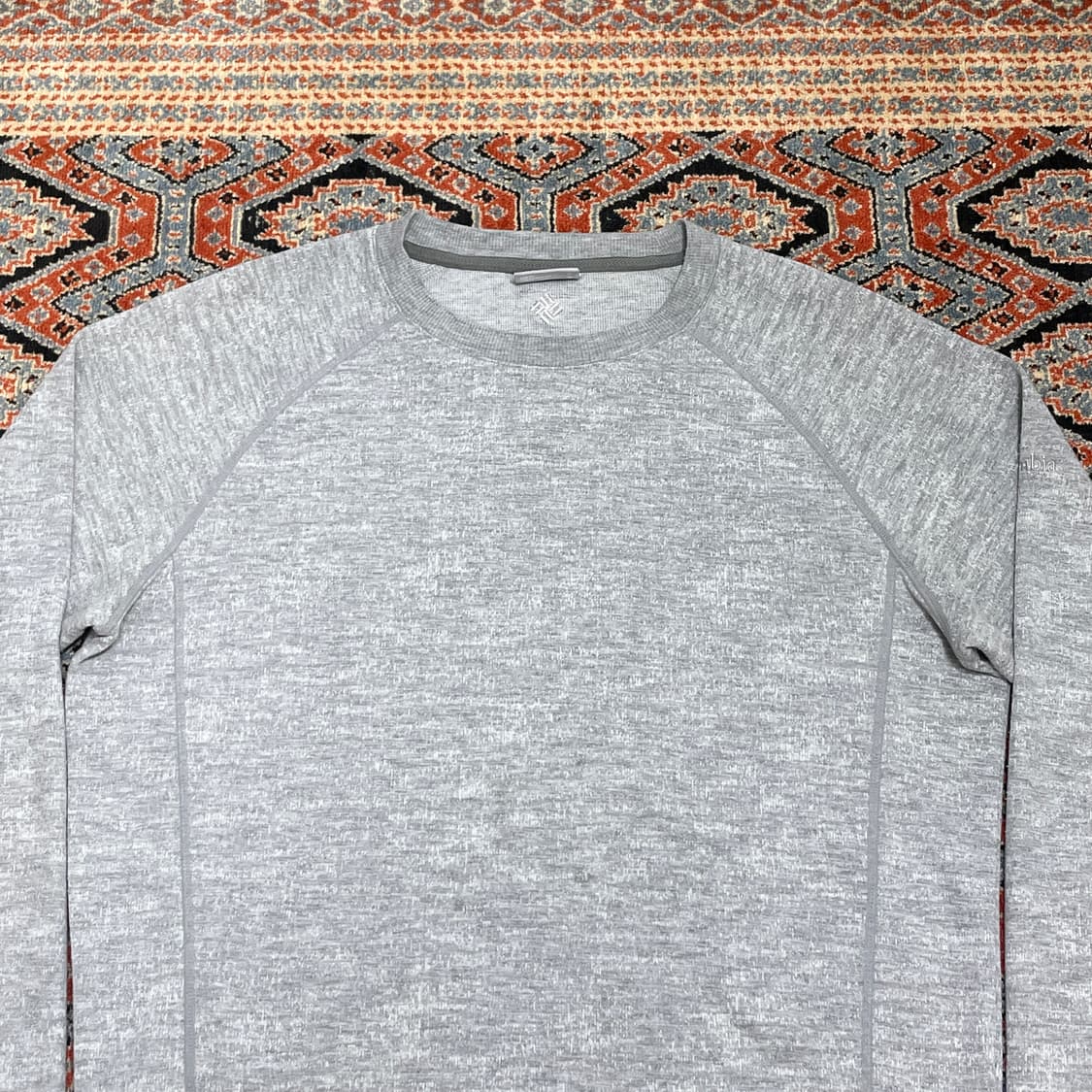 컬럼비아 그레이 나그랑 긴팔티셔츠 남성M 상품이미지2