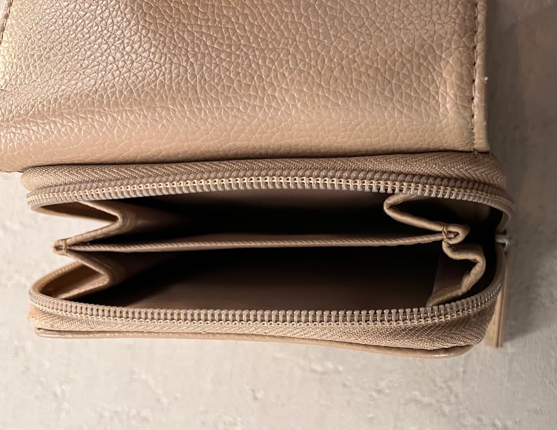 주카 Zucca 3단 반지갑 베이지 상품이미지8