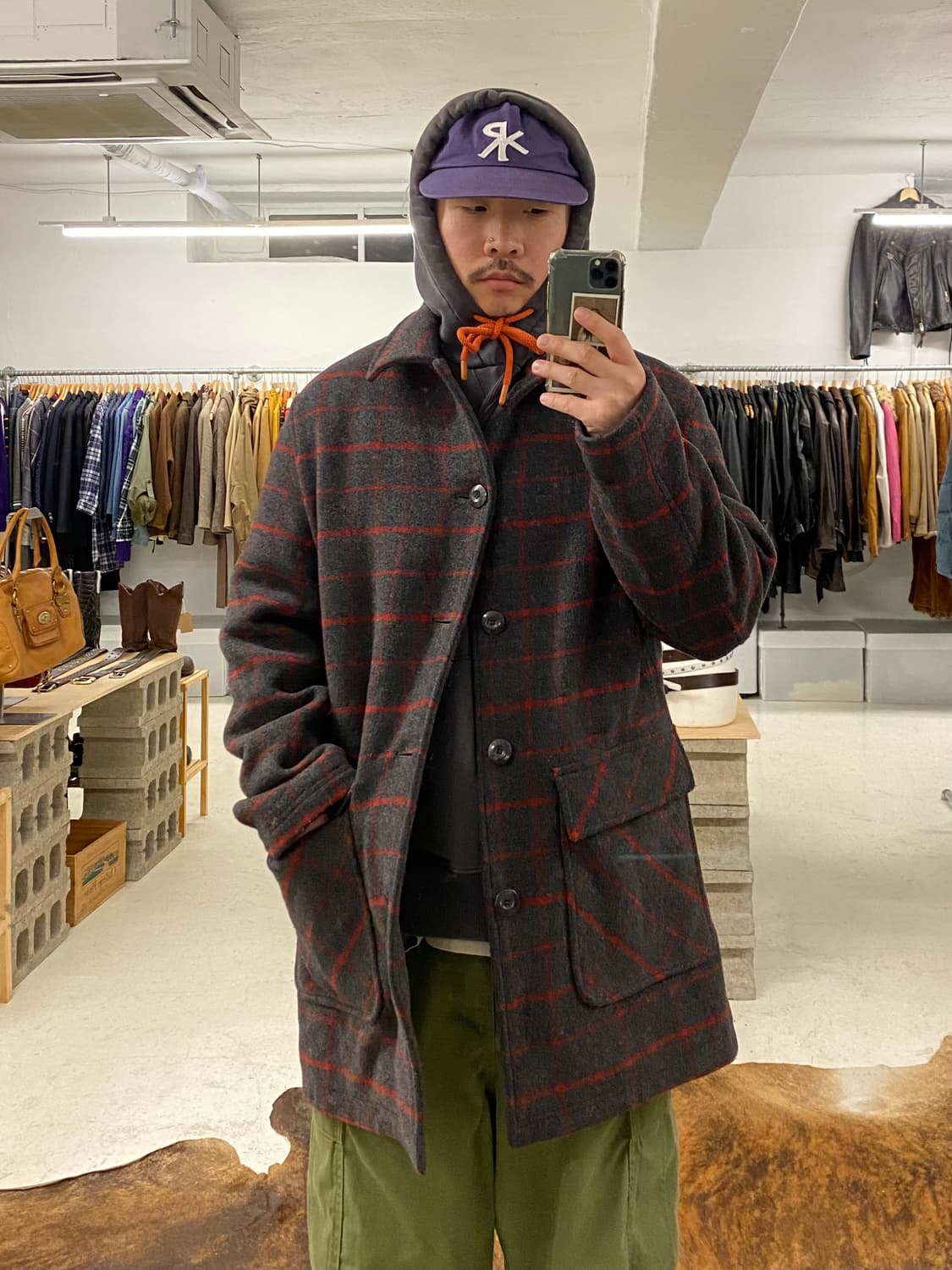 00's LEVI'S wool coat 2000년대 리바이스 울 코트 상품이미지10