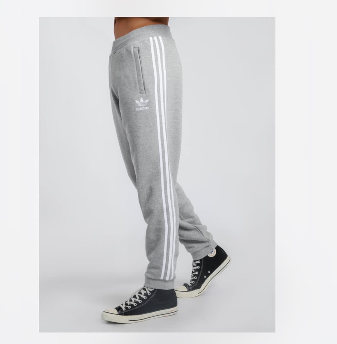 [M] adidas 아디다스 그레이 3st 코튼 트랙 팬츠 상품이미지4