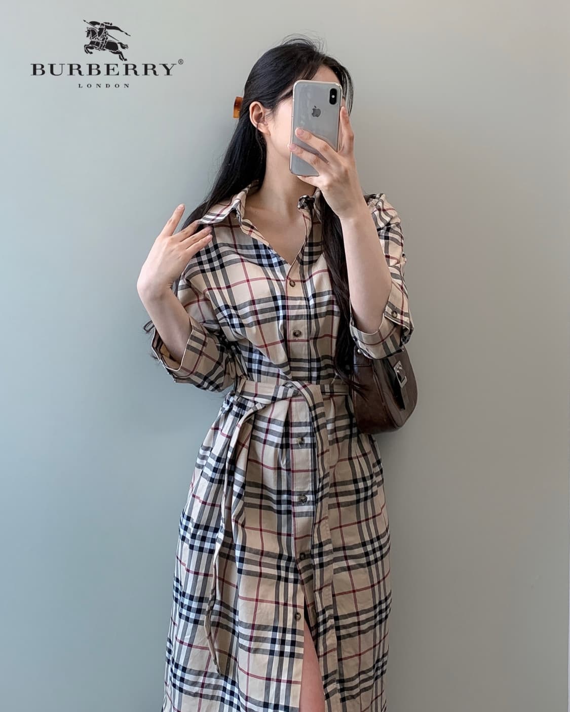 버버리 원피스 상품이미지2