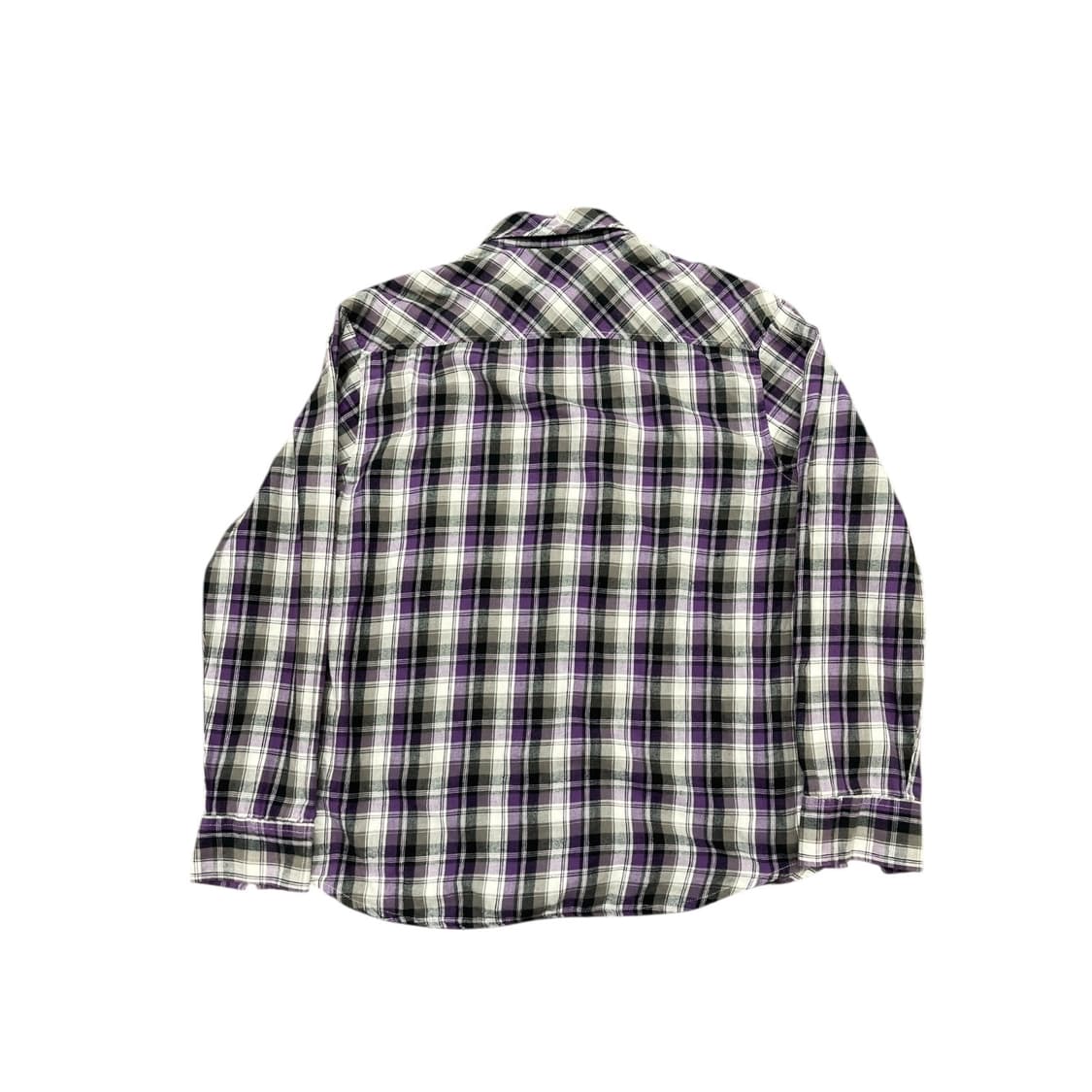 에드윈 퍼플 체크셔츠 상품이미지3