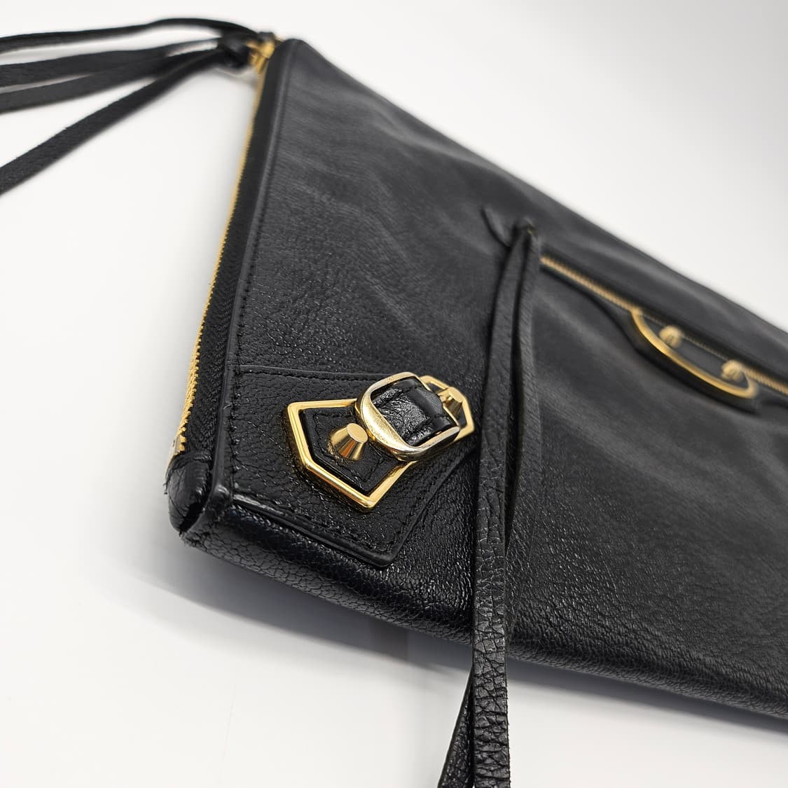 정품 발렌시아가 모터 클러치백 (이너백포함) 상품이미지4