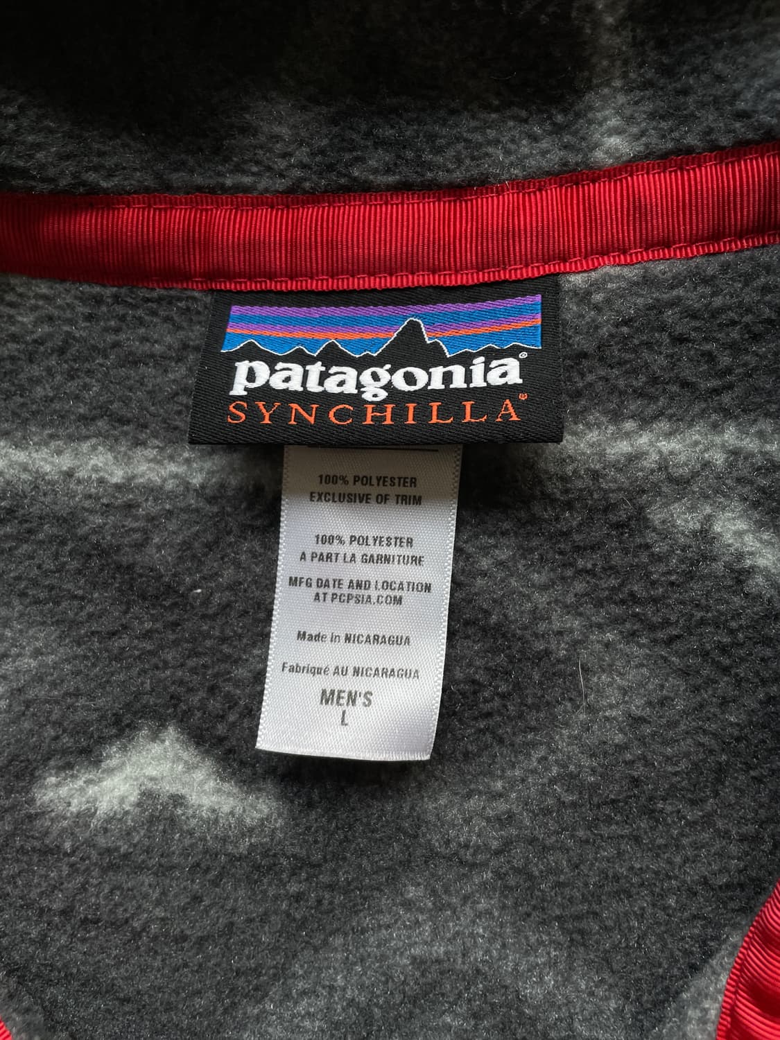 파타고니아 신칠라 아즈텍 그레이 patagonia 상품이미지3