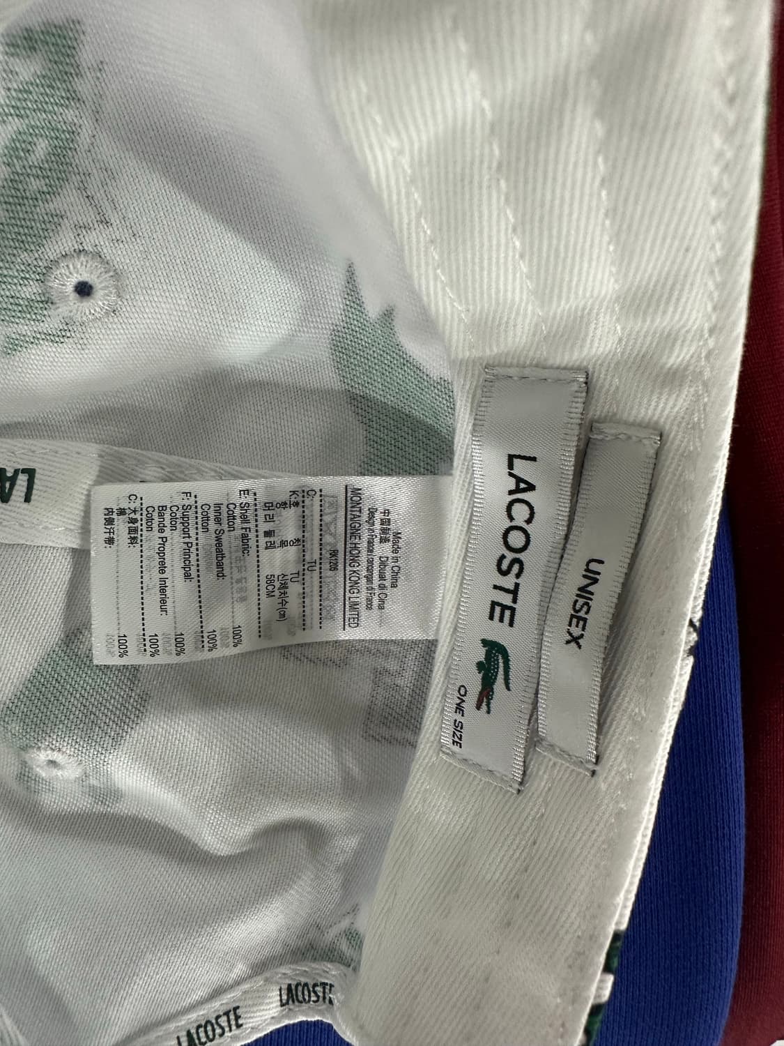 라코스테 악어 볼캡 새상품🐊 상품이미지3