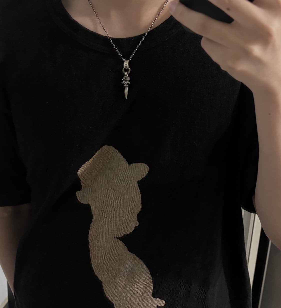 Yohji yamamoto gothic 울프 대거 목걸이 상품이미지1
