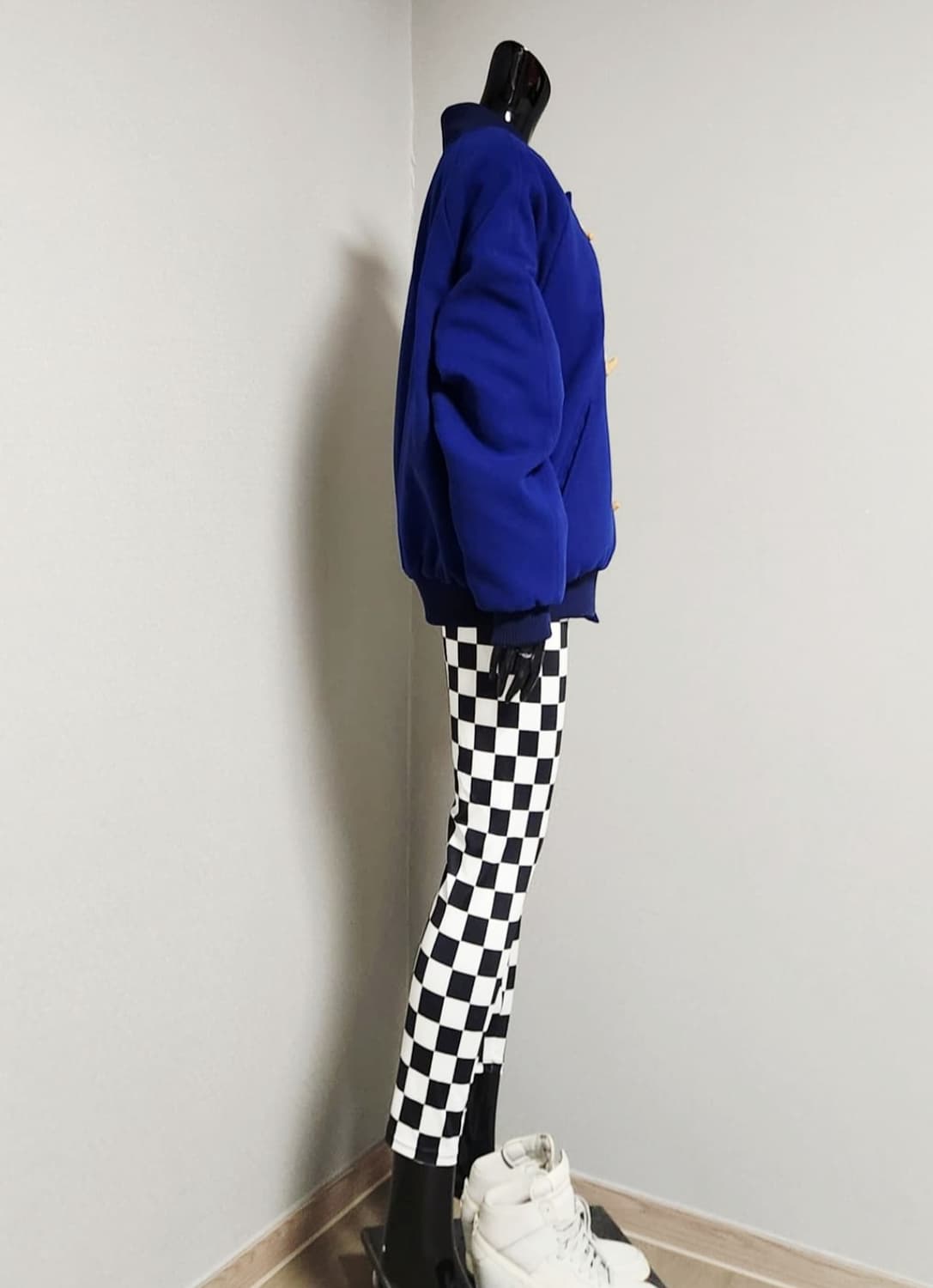  블루 떡볶이 블루종 겨울점퍼  상품이미지4