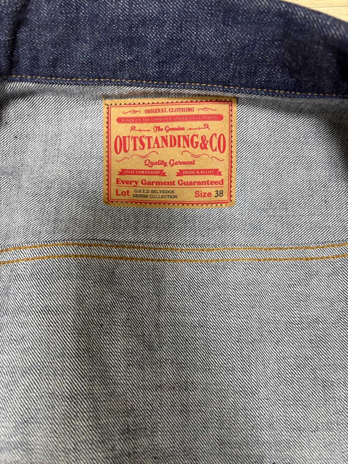 아웃스탠딩 데님자켓 2세대 상품이미지2