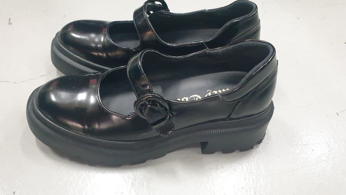 쥬시꾸뛰르 메리제인 슈즈 블랙 235 상품이미지2