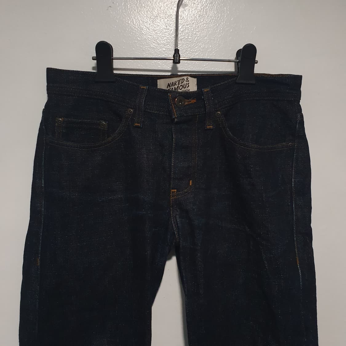 네이키드앤페이머스 네페진 오카야마 스피릿3 생지 데님팬츠 셀비지 31인치 상품이미지3