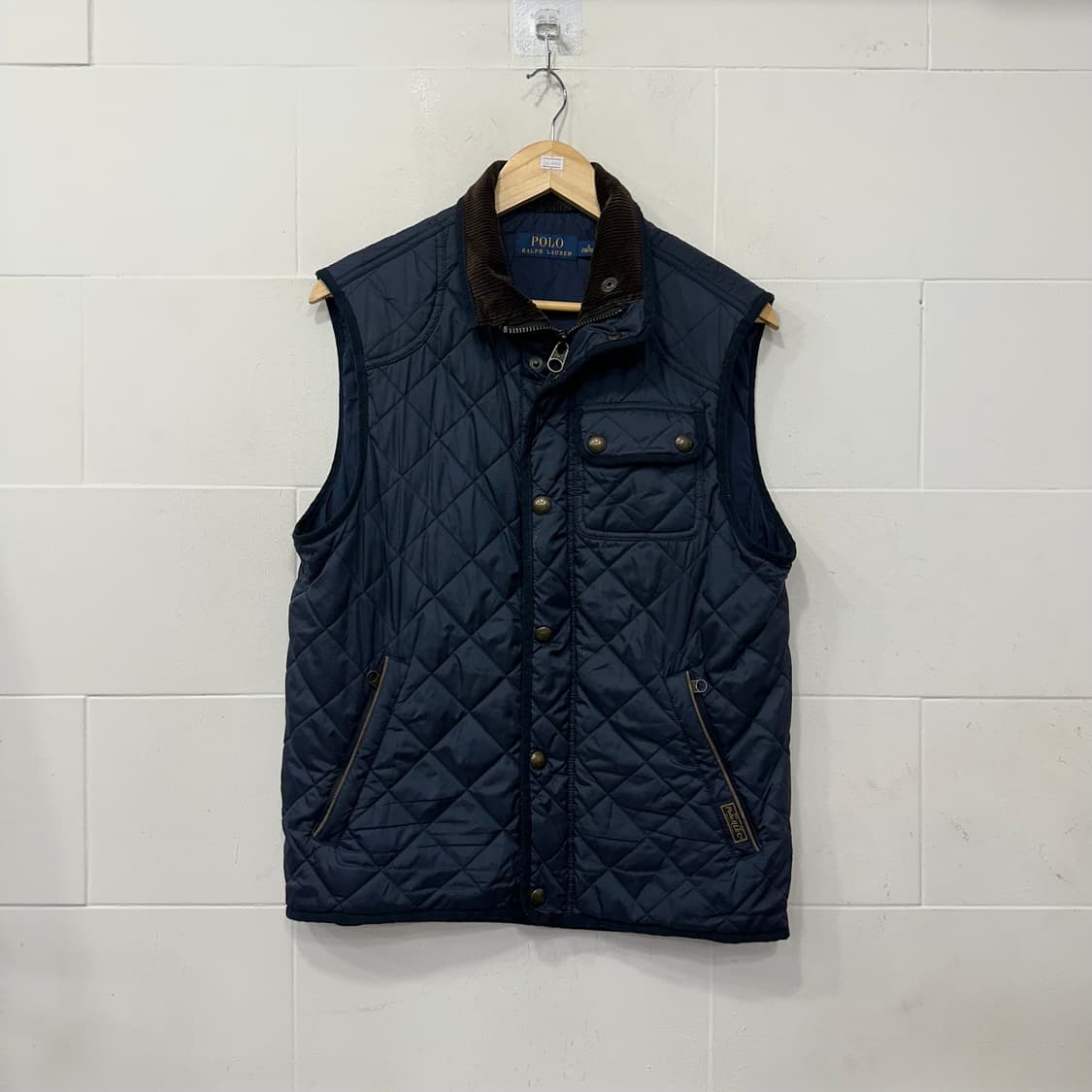 폴로 퀄팅 조끼 상품이미지1