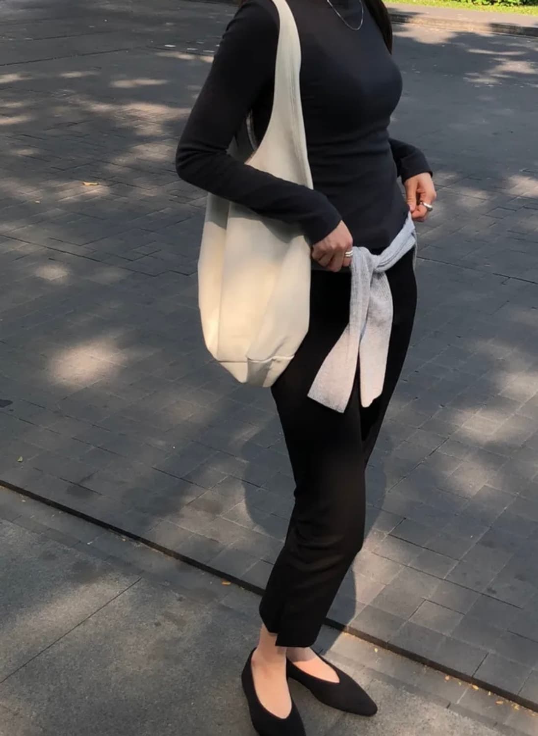 파운더스 파운더스 코튼 카프리팬츠 상품이미지2